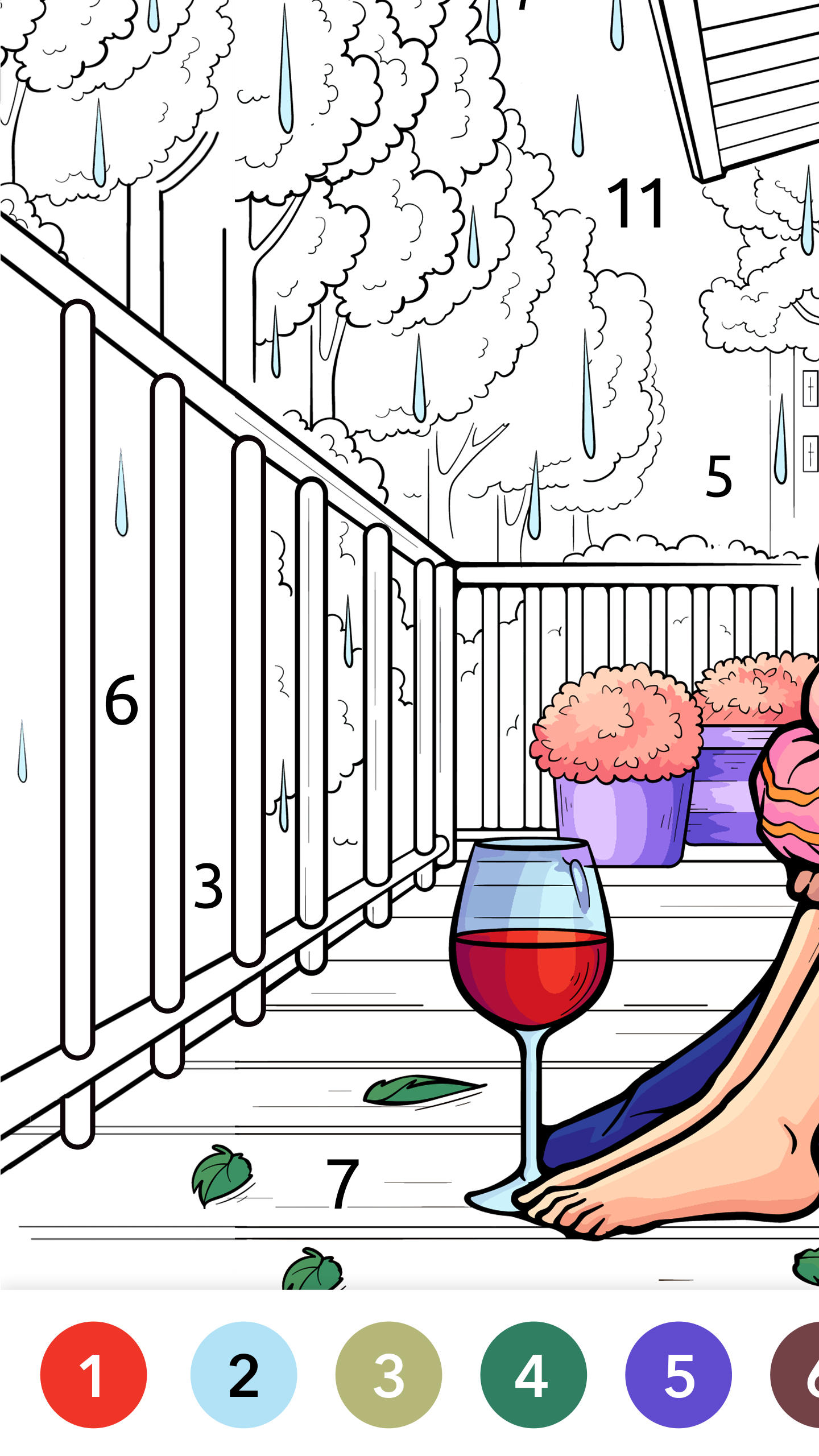 數字塗色 - 藝術著色遊戲（Paint.ly） 遊戲截圖