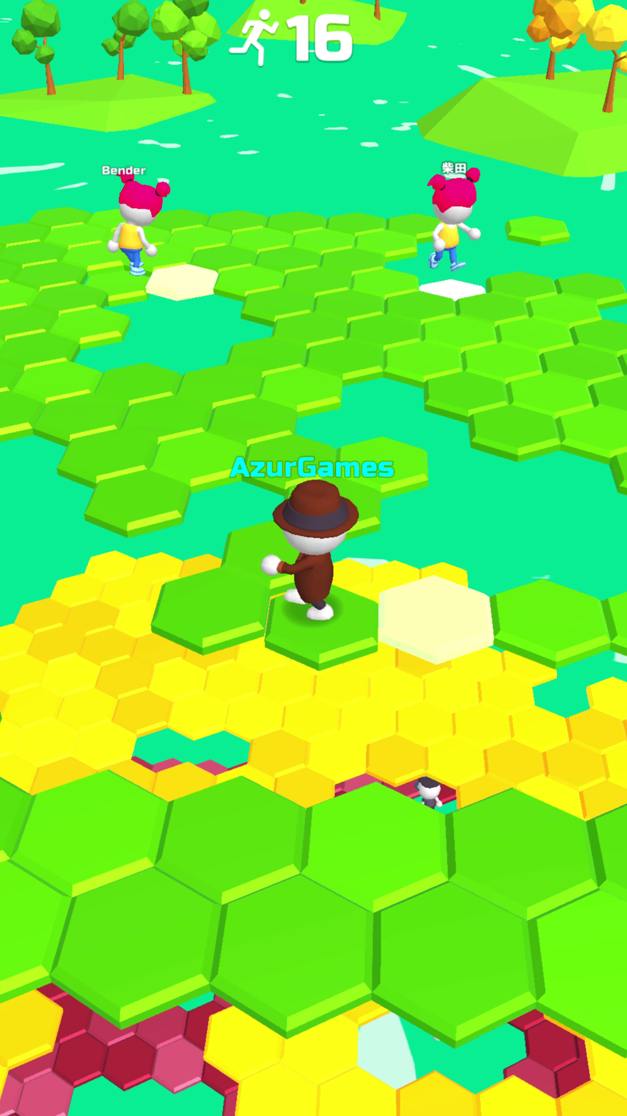 Do Not Fall .io Game Screenshot
