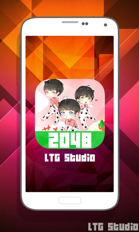💕 2048 TFBoys Game Game Screenshot