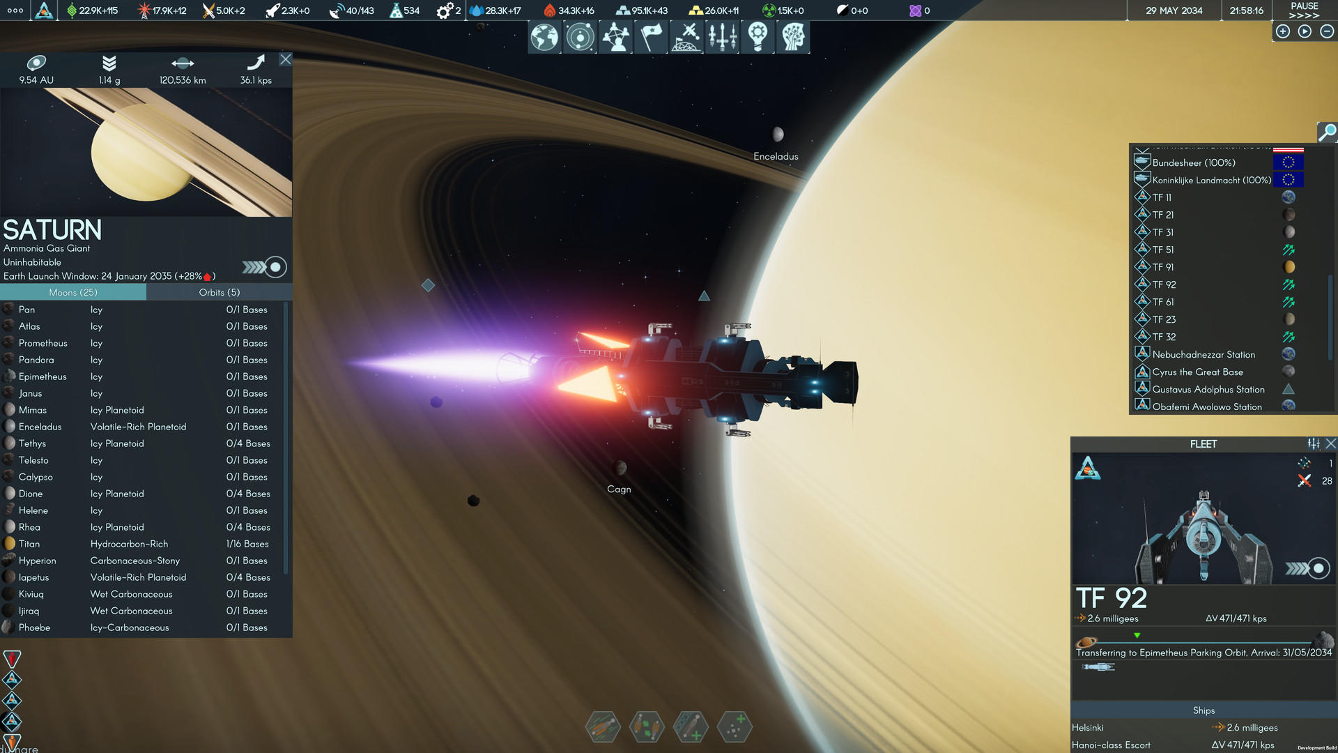 Terra Invicta screenshot game