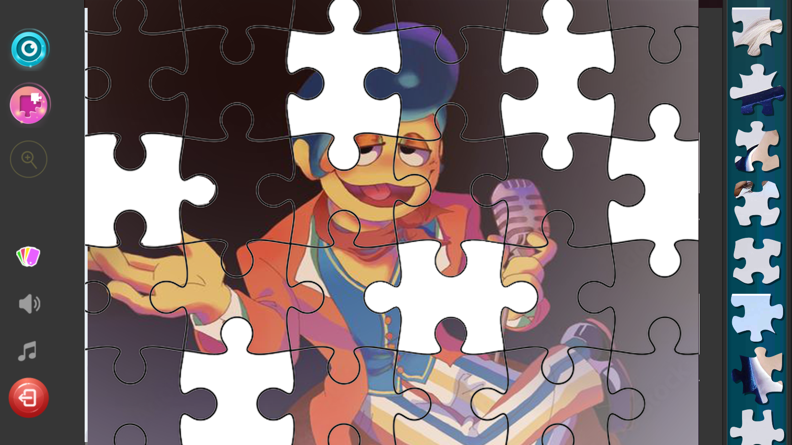 wally darling Puzzle Game Screenshot