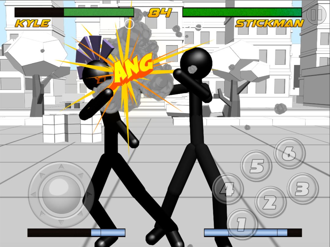 Stickman Fighting 3D 게임 스크린 샷