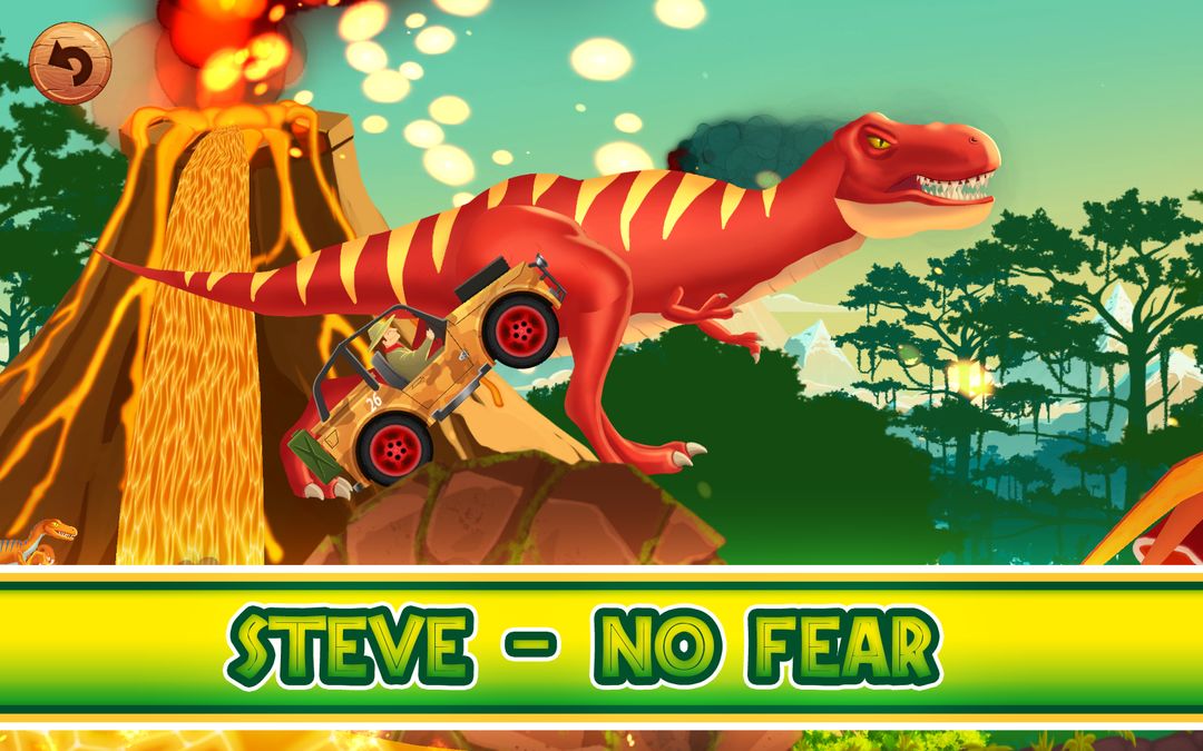 Fun Kid Racing Dinosaurs World screenshot game
