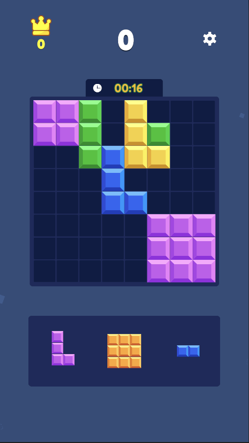Blockzzle Classic Game Screenshot
