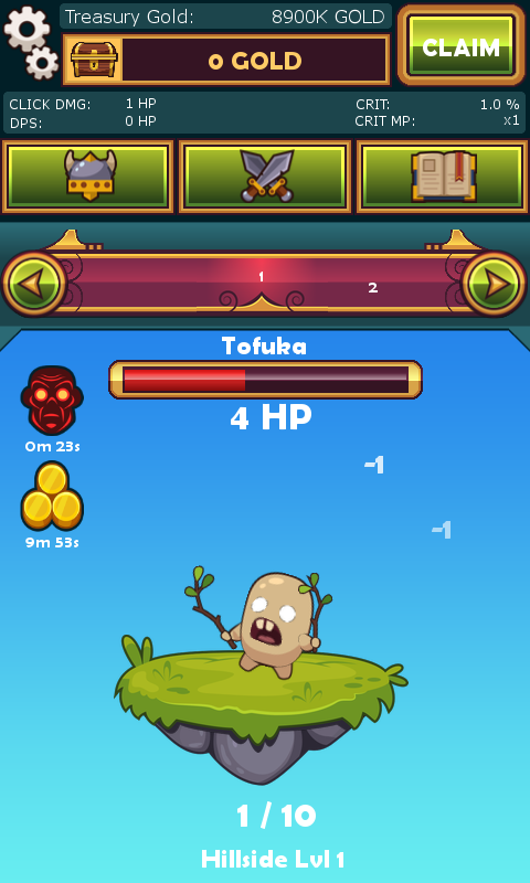 Tapventures Game Screenshot