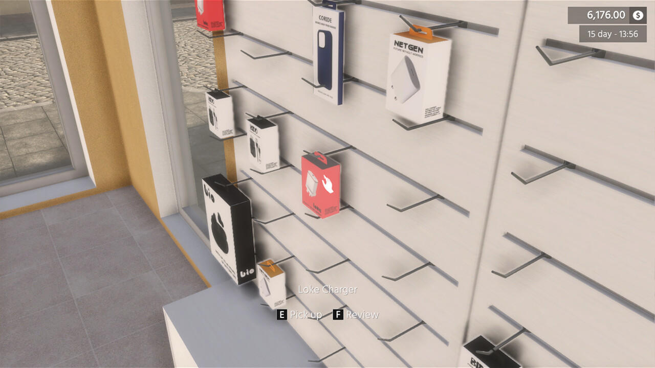 Screenshot of Mobile Store Simulator