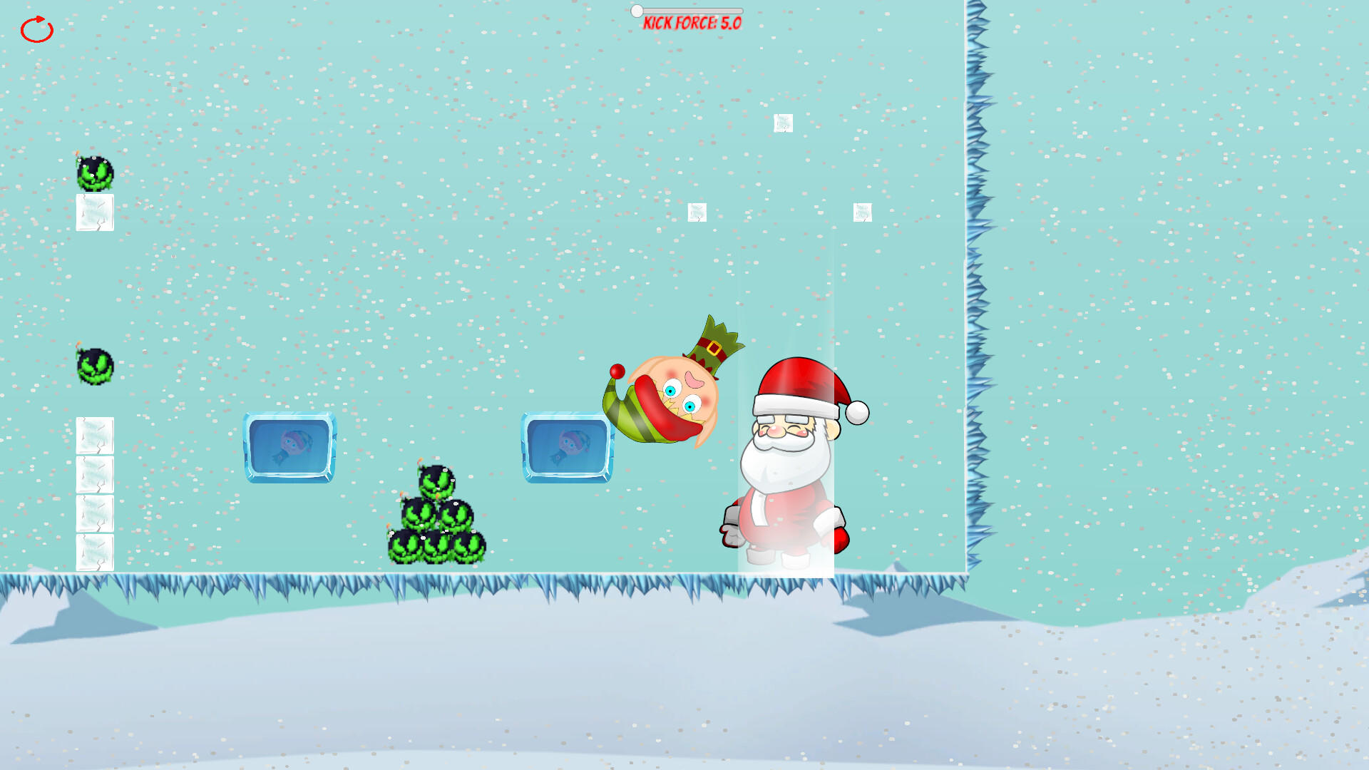 Elf Kicker screenshot game