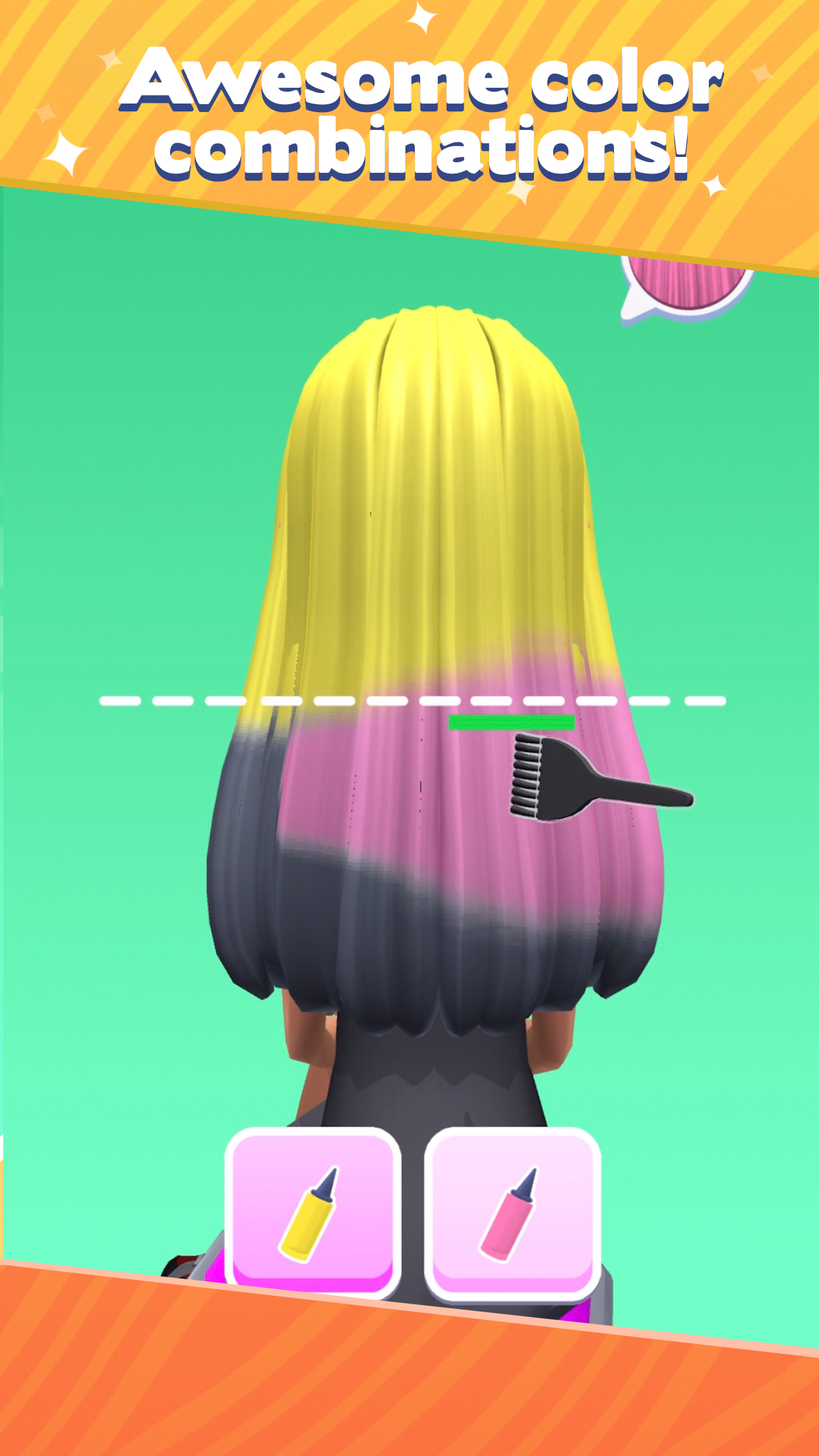 Braid Salon Game Screenshot