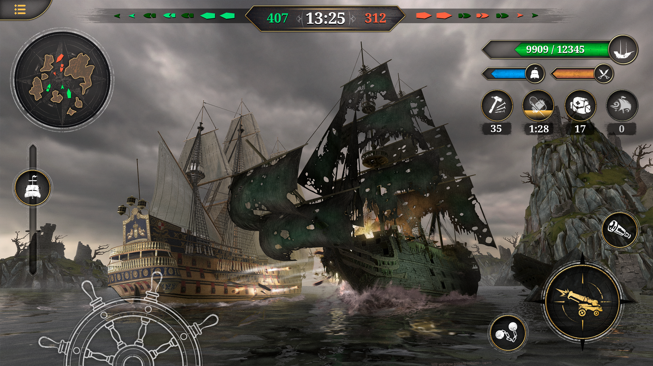 Screenshot of King of Sails: Ship Battle