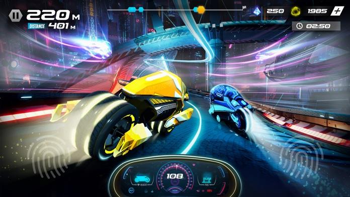 Neon Rider - Bike Racing Game Game Screenshot