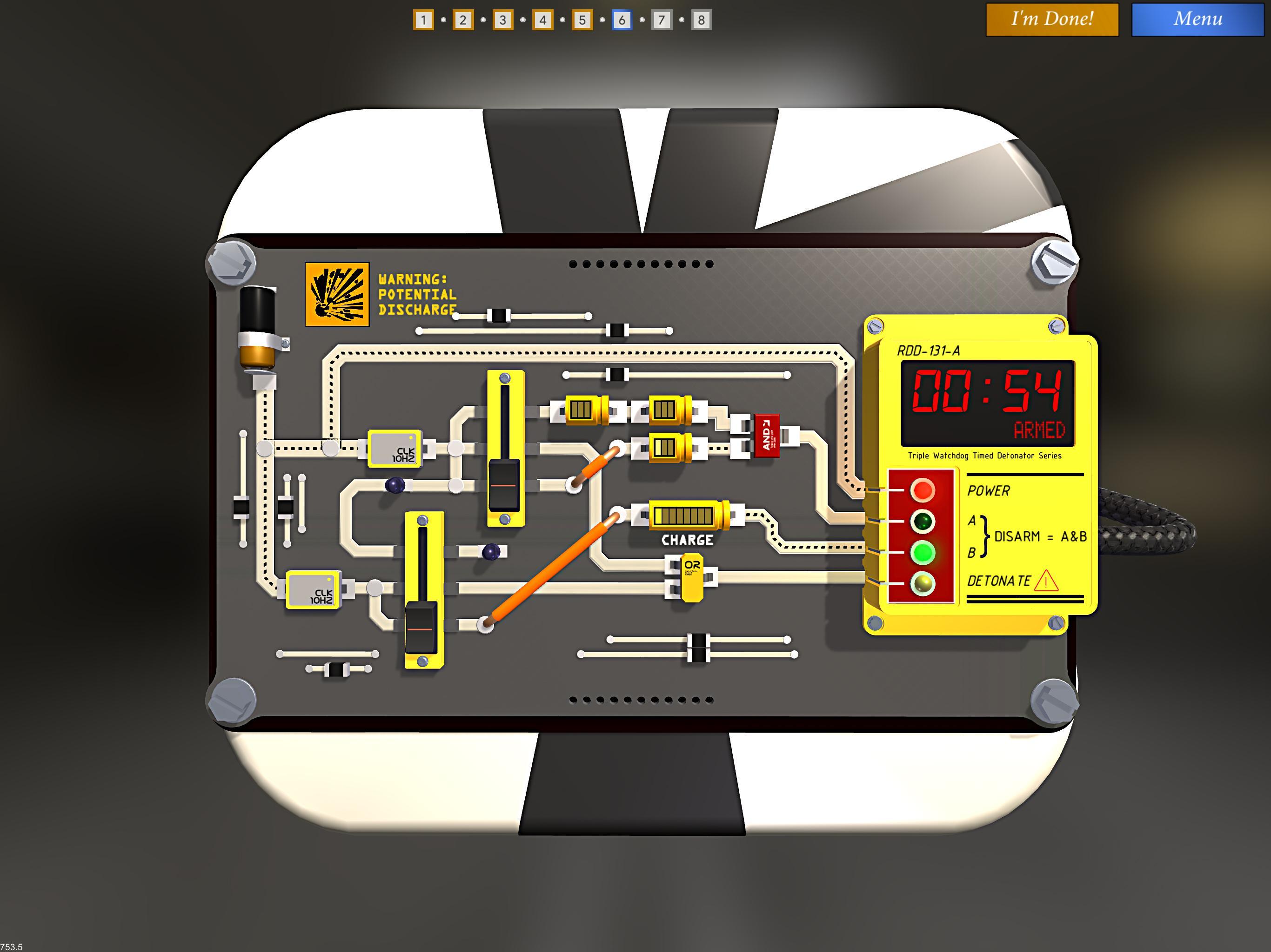 Captura de Tela do Jogo Bomb Squad Academy