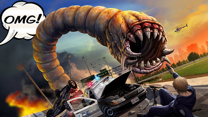Death Worm screenshot game