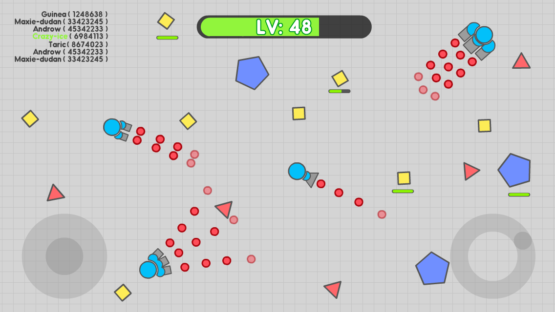 Deep.io Tank - Diep War Online Game Screenshot