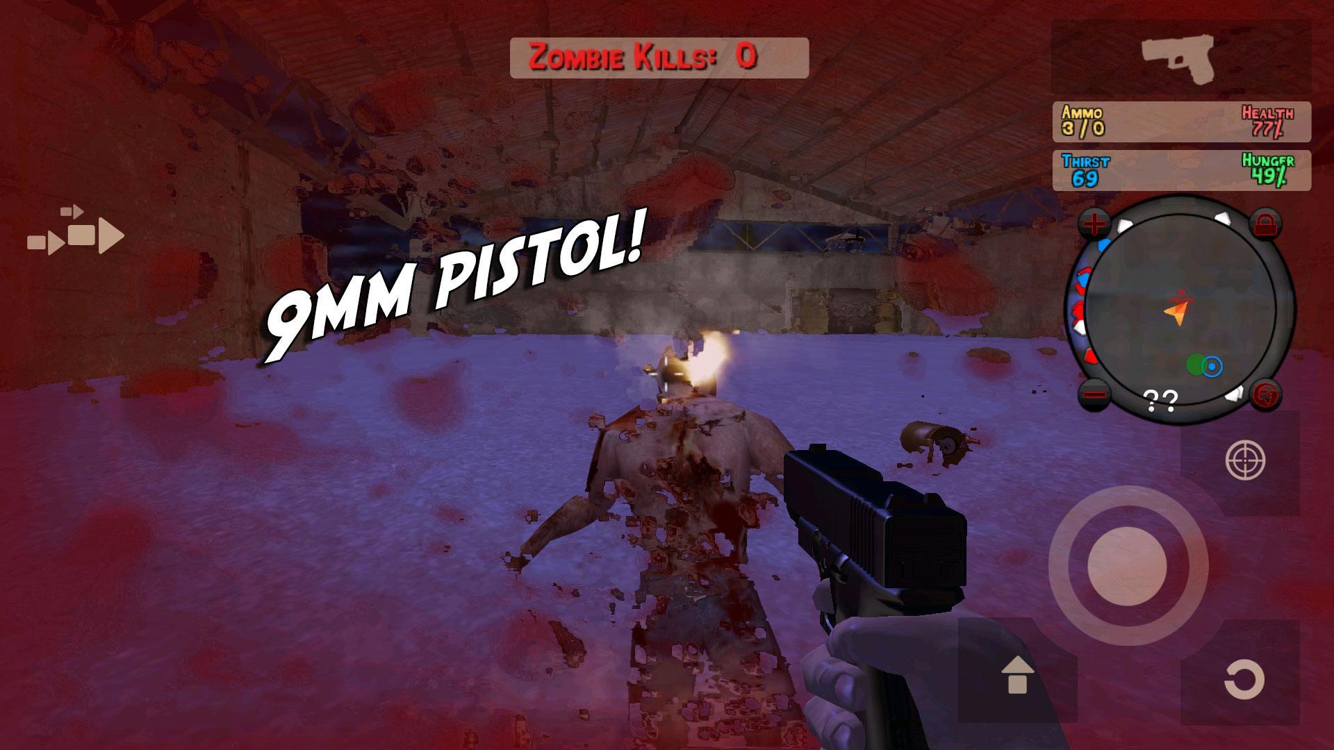 Captura de Tela do Jogo Zombie Infection