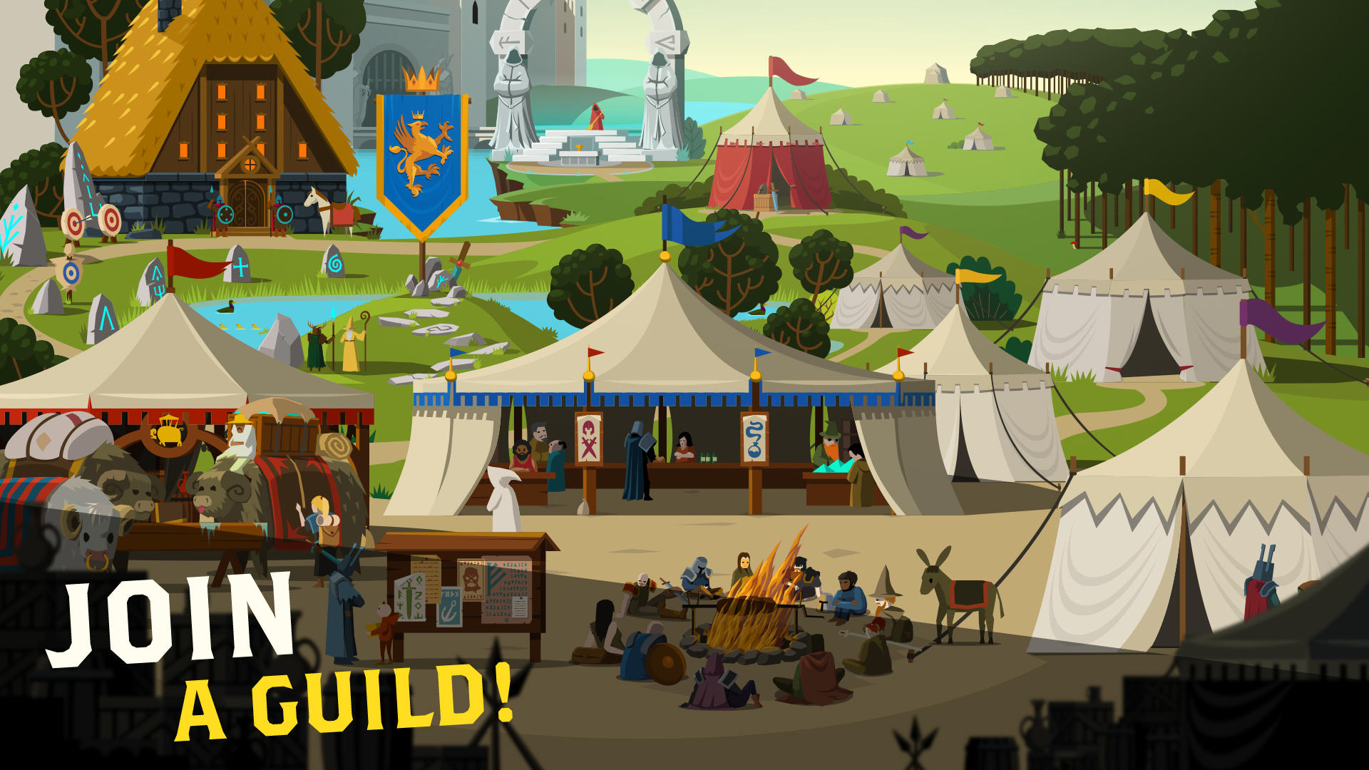 Questland: RPG Fantasy Game Game Screenshot