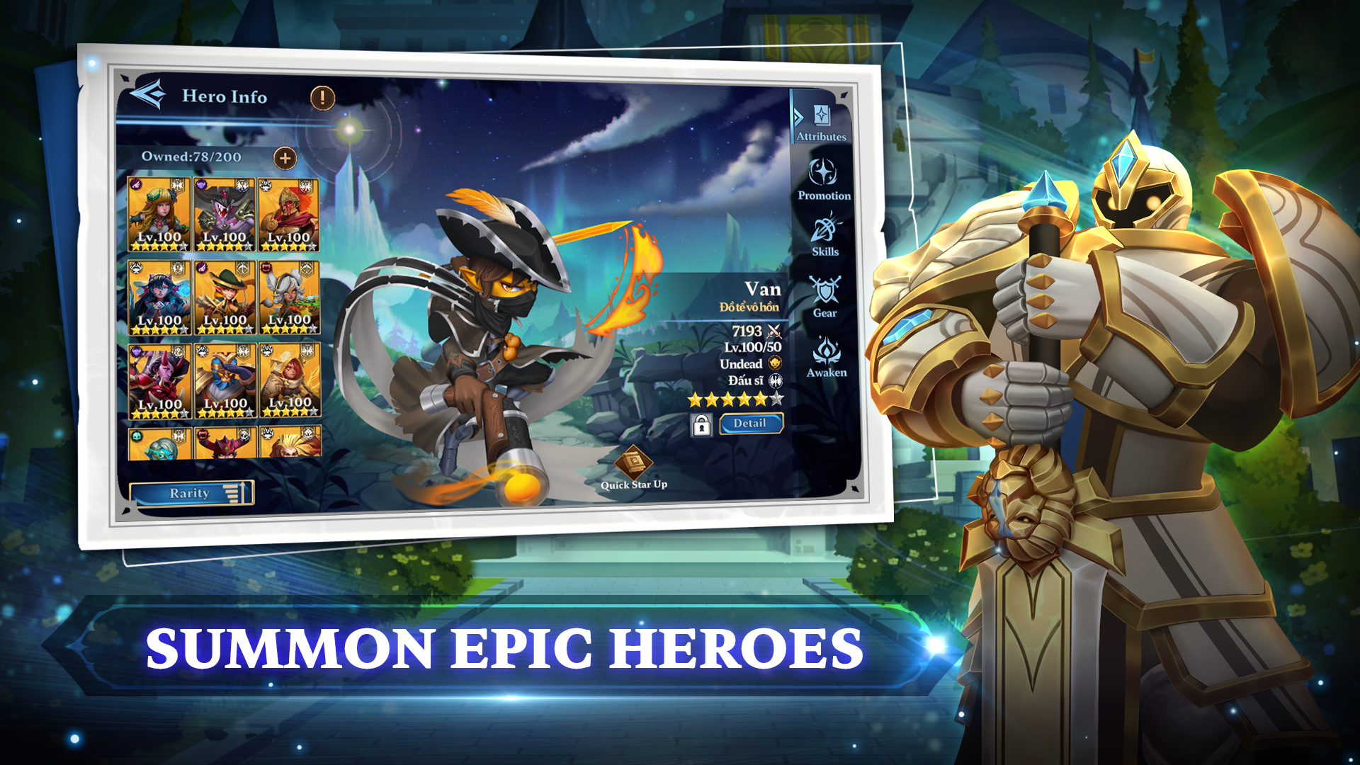 Heroes Defense: Apex Guardians ภาพหน้าจอเกม