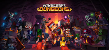 Banner of Minecraft Dungeons 