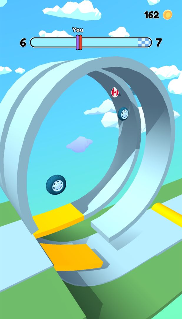 Screenshot of Wheel Race