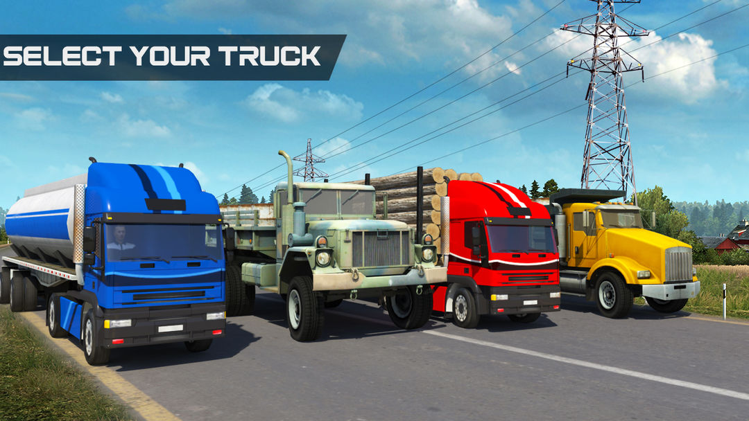 Offroad Mud Truck Simulator:Cargo Truck Parking 3D ภาพหน้าจอเกม