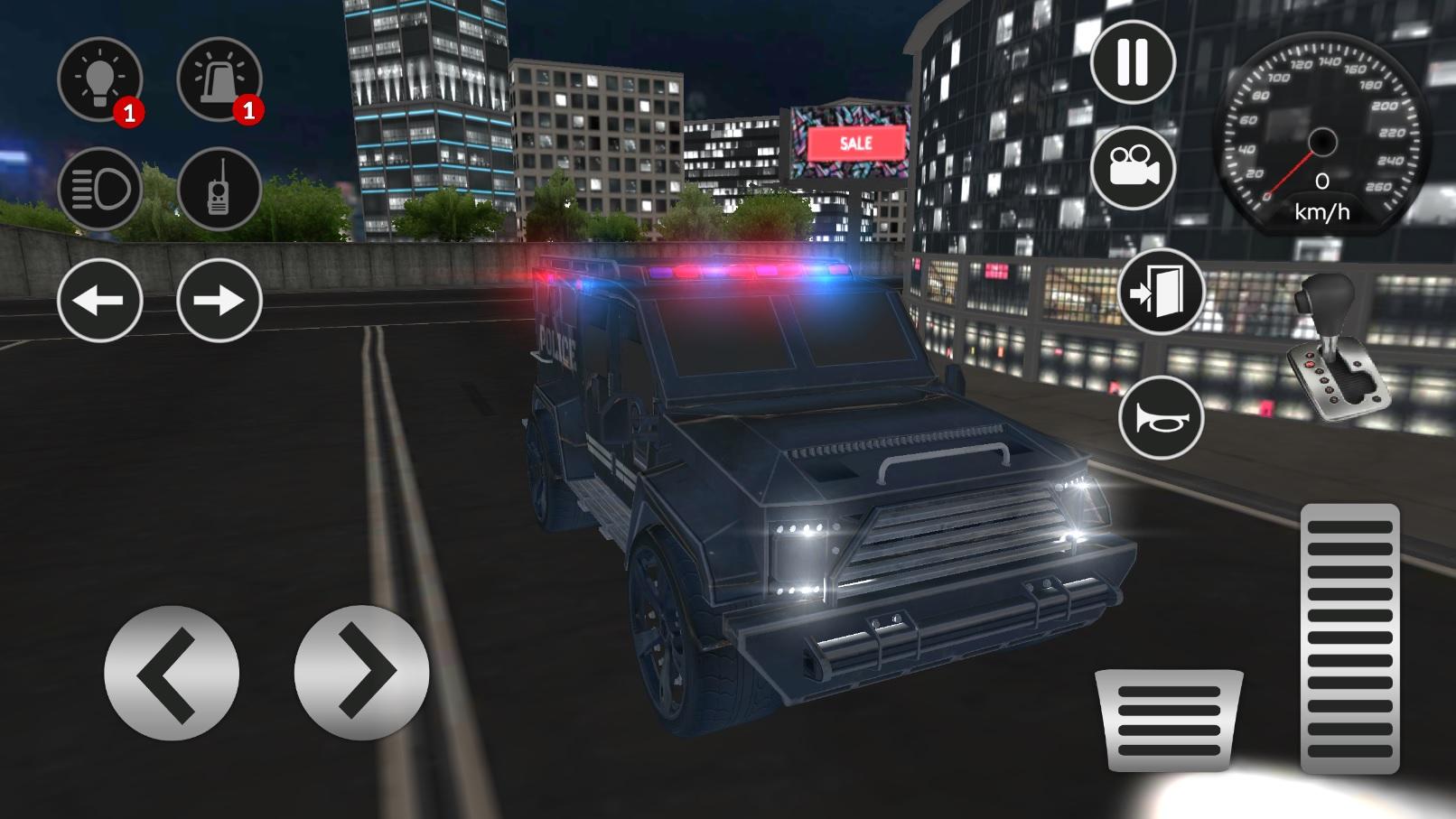 装甲警察トラックドライブ：カーゲームのキャプチャ