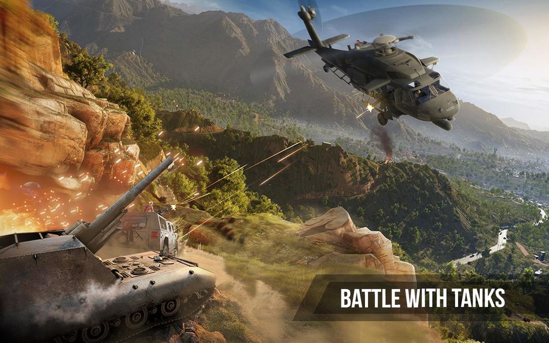 Army Gunship Helicopter Games Simulator Battle War ภาพหน้าจอเกม