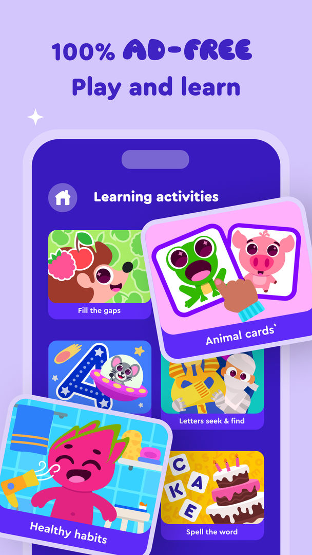Keiki Learning games for Kids ภาพหน้าจอเกม