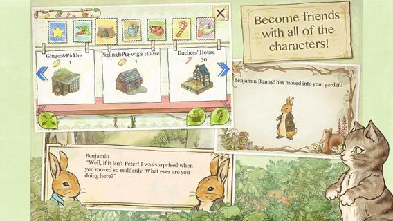 Screenshot of Peter Rabbit's Garden