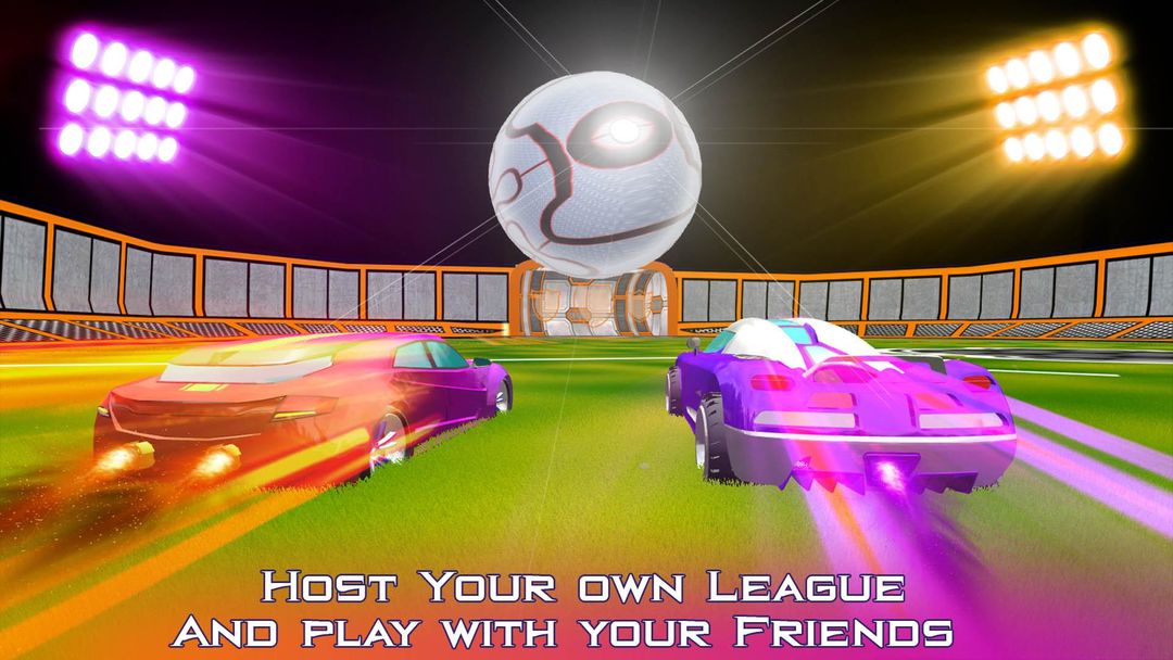 ⚽ Super RocketBall - Online Multiplayer League 게임 스크린 샷