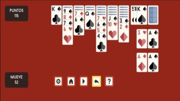 juego de Solitario ゲームのスクリーンショット