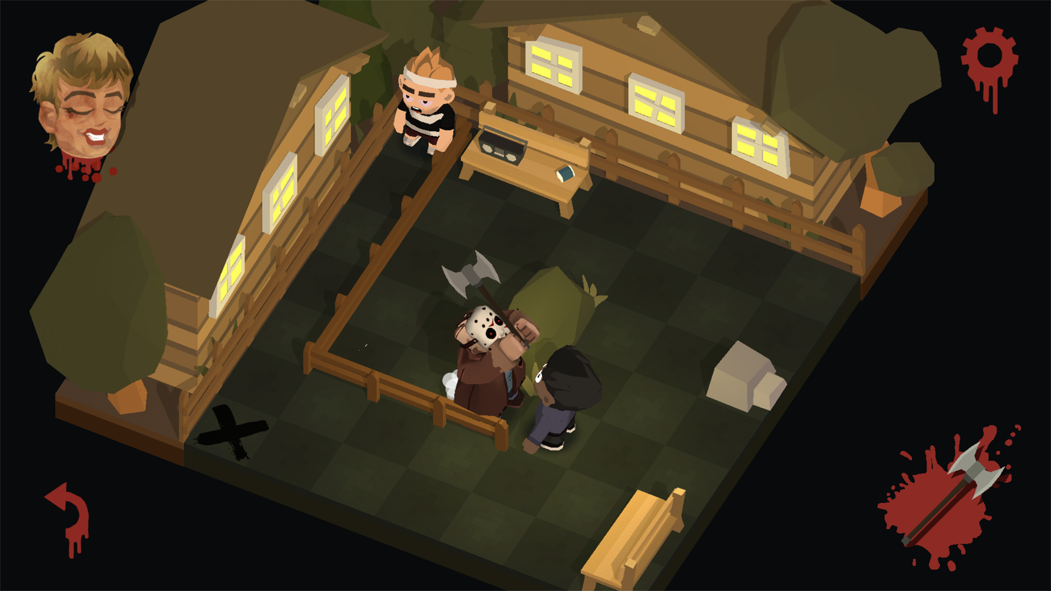 Скриншот игры Friday the 13th: Killer Puzzle