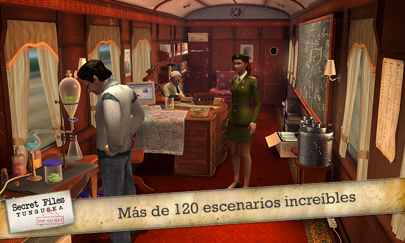 Captura de Pantalla del Juego Secret Files: Tunguska