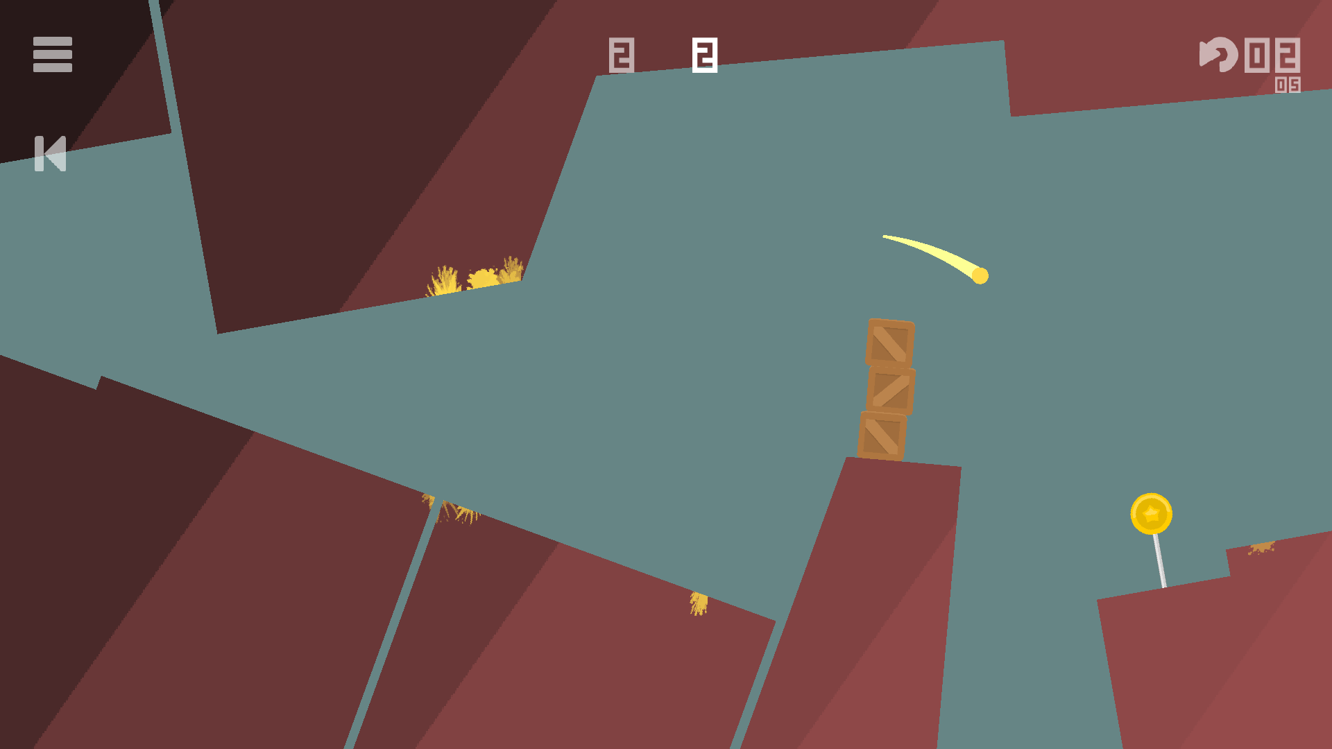 Not Golf Game Screenshot