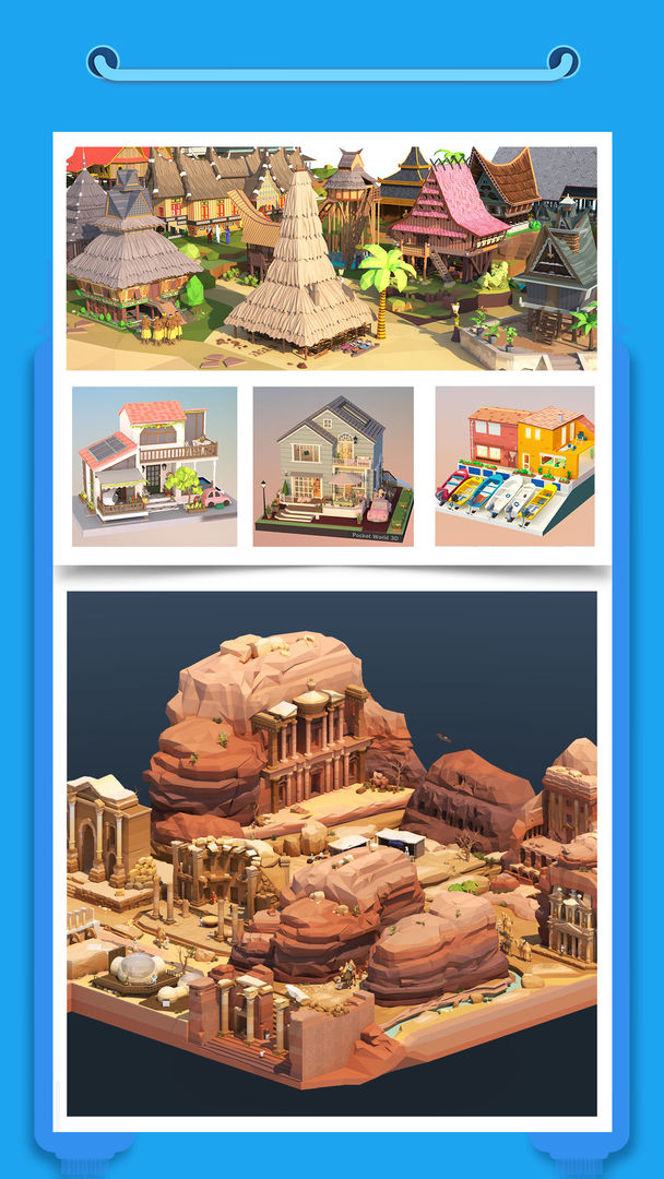 Screenshot of Pocket World 3D