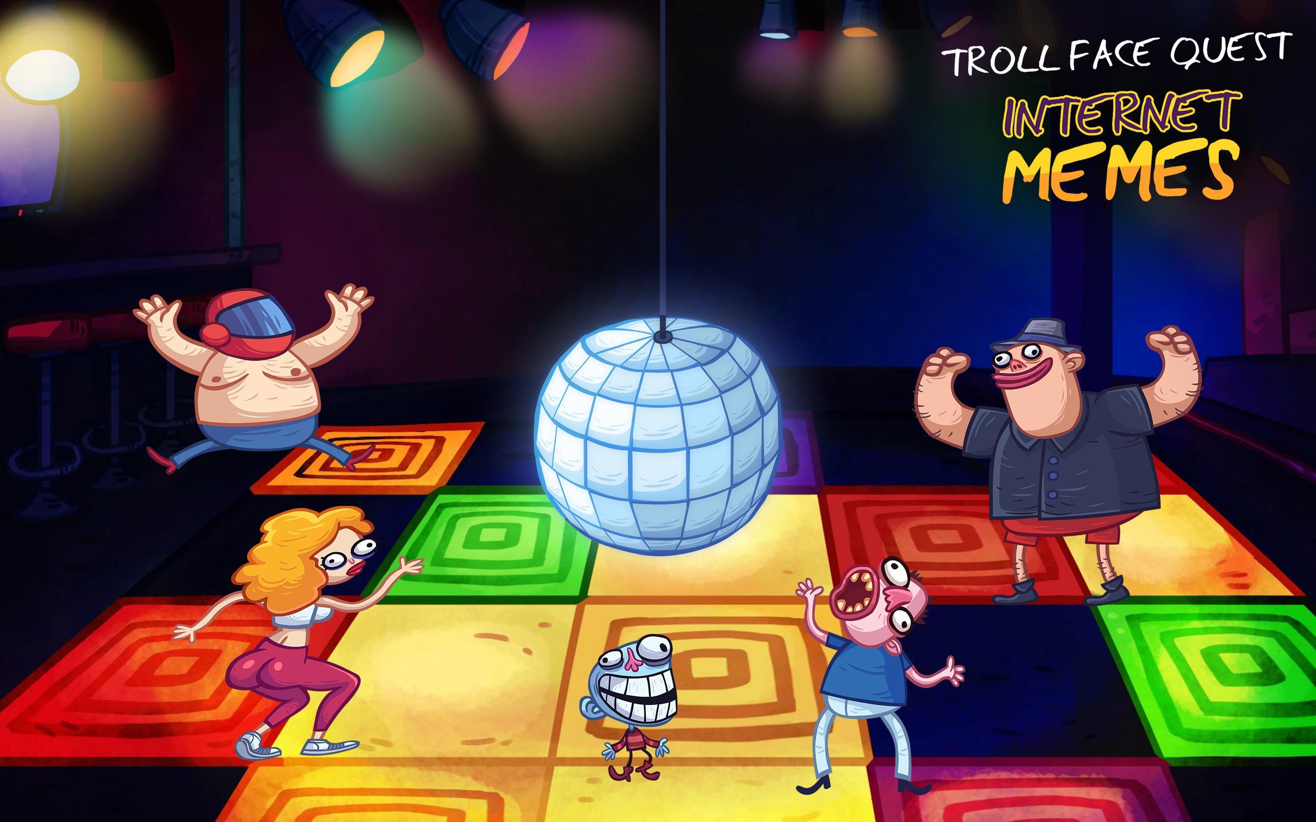 Cuplikan Layar Game Troll Face Quest Internet Meme
