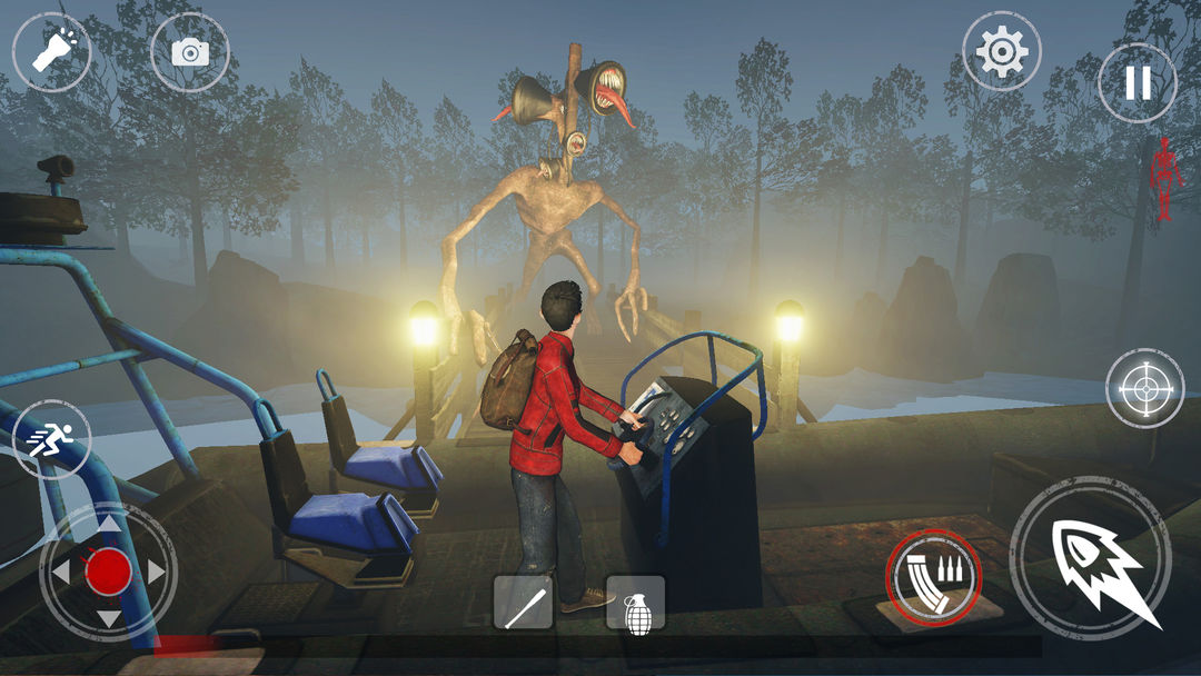 Screenshot of Siren Scary Head - Horror Game