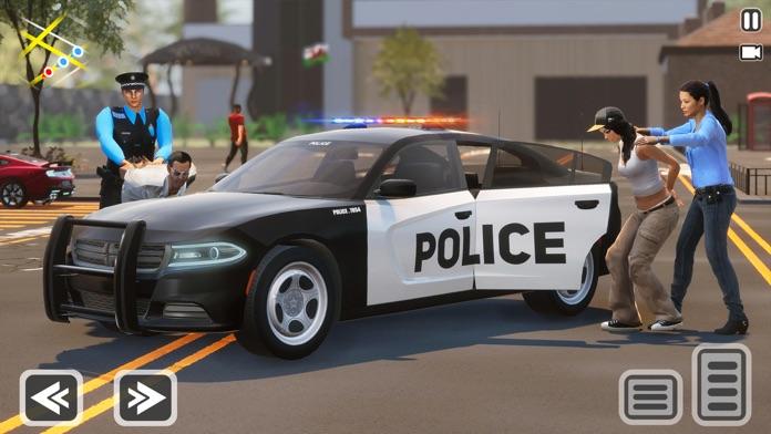 Police Cop Car Chase Simulator Game Screenshot