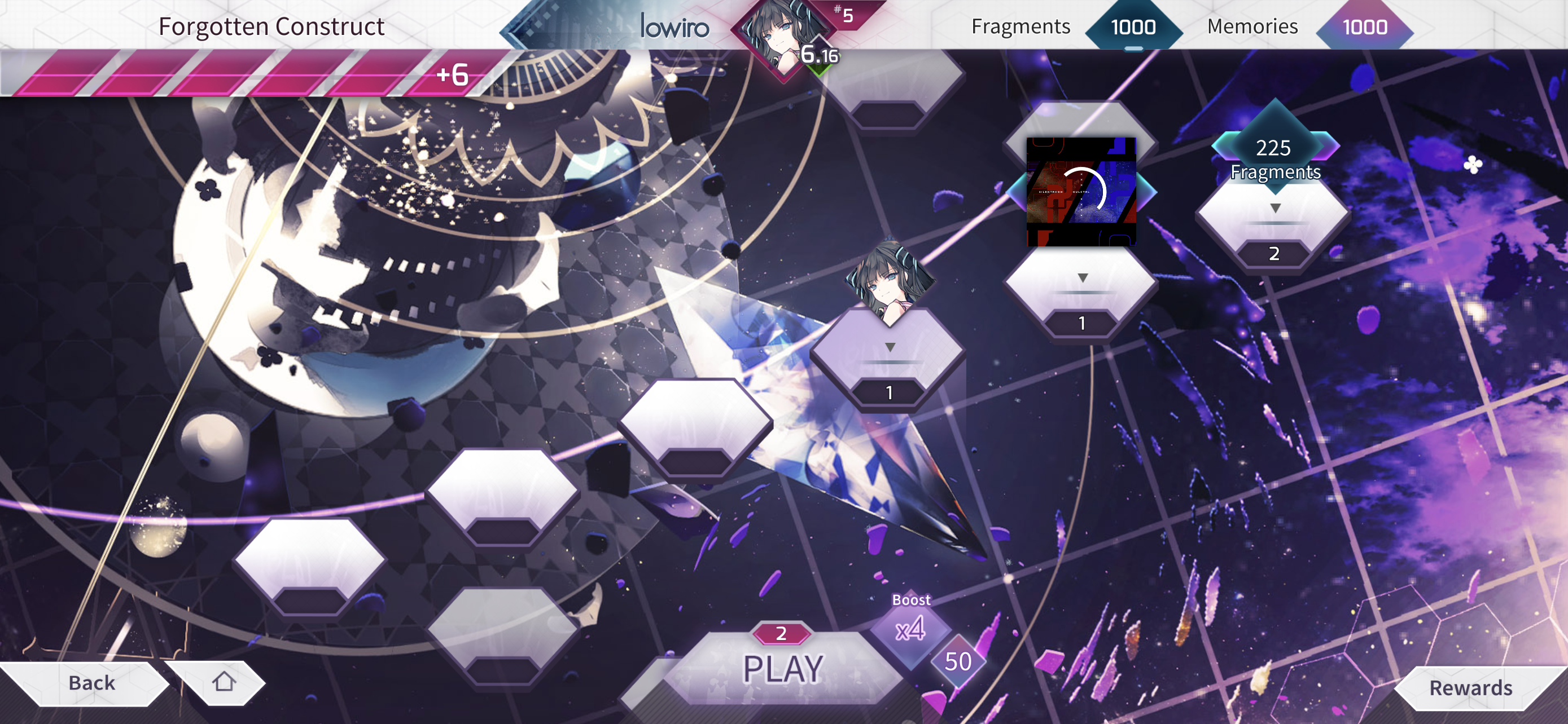 Arcaea Game Screenshot
