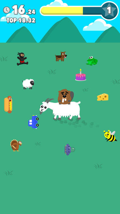 Goat Rider Game Screenshot