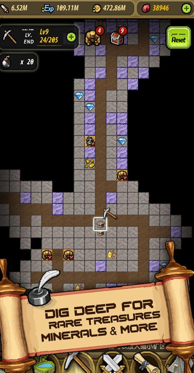 Cuplikan Layar Game Brave Diggers