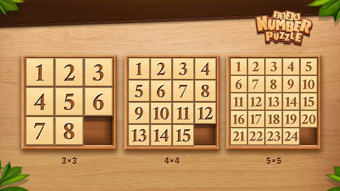 Screenshot of Number Puzzle - Sliding Puzzle