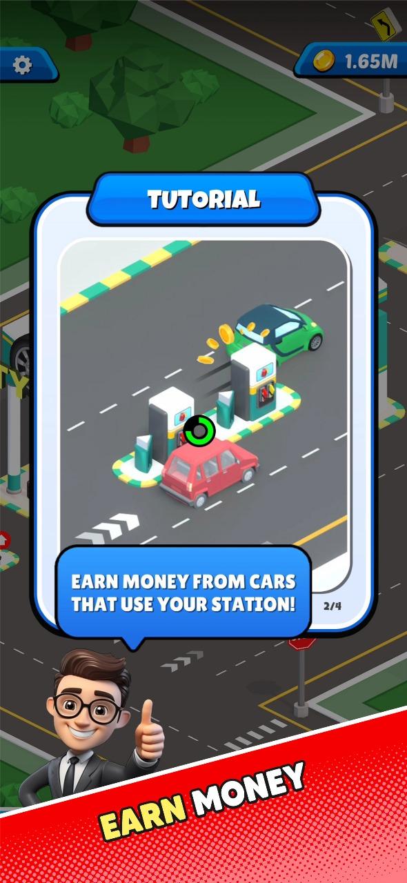Gas Station Empire Game Screenshot