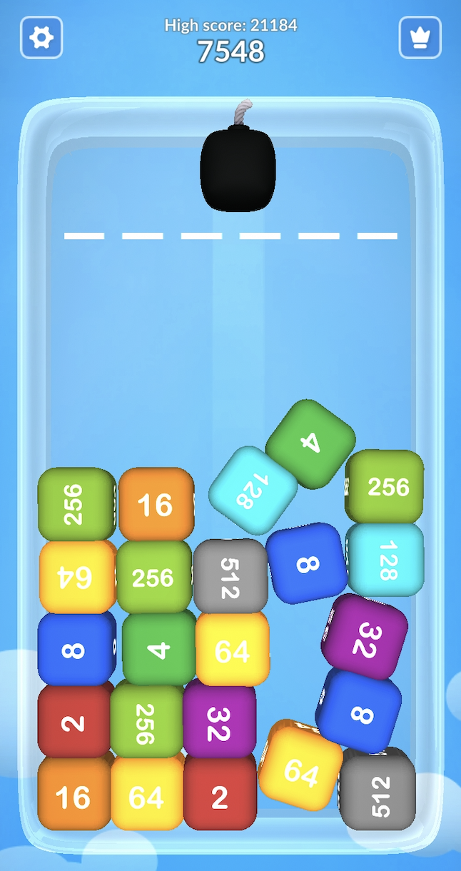 2048 Merge Cubes 3D x2 blocks android iOS apk download for freeTapTap