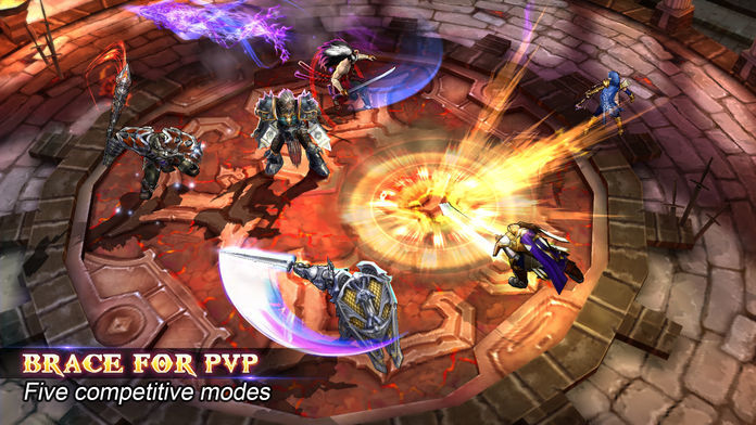 Heroes of the Dungeon ภาพหน้าจอเกม