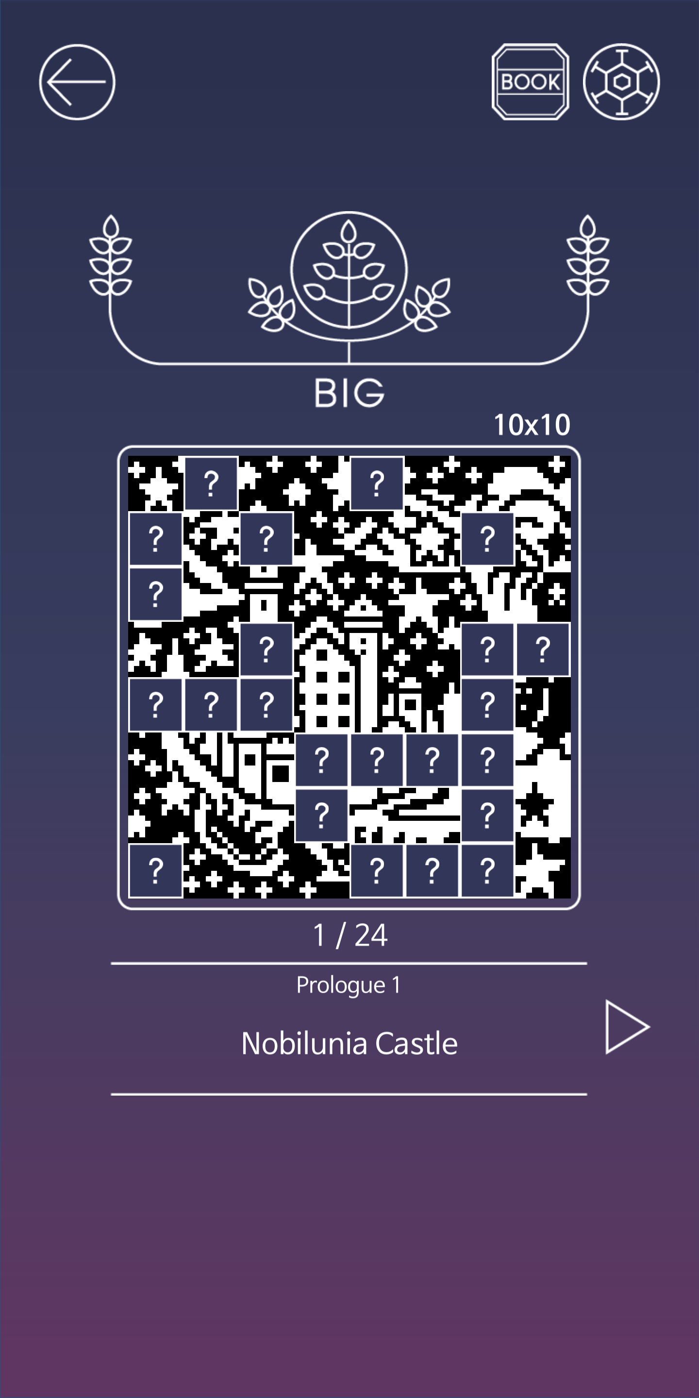 Luna Story I (nonogram) Game Screenshot
