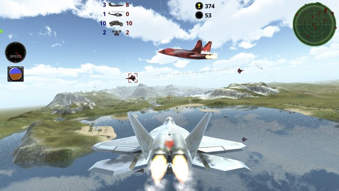 Fighter 3D - Air combat game遊戲截圖