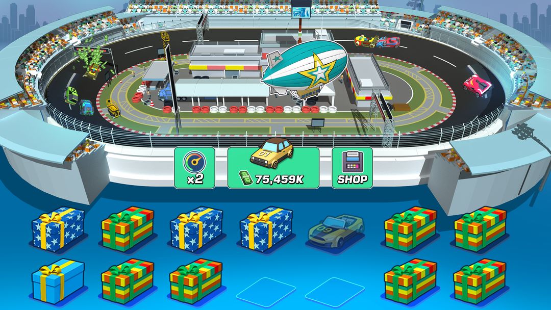 Screenshot of Idle Car Racing