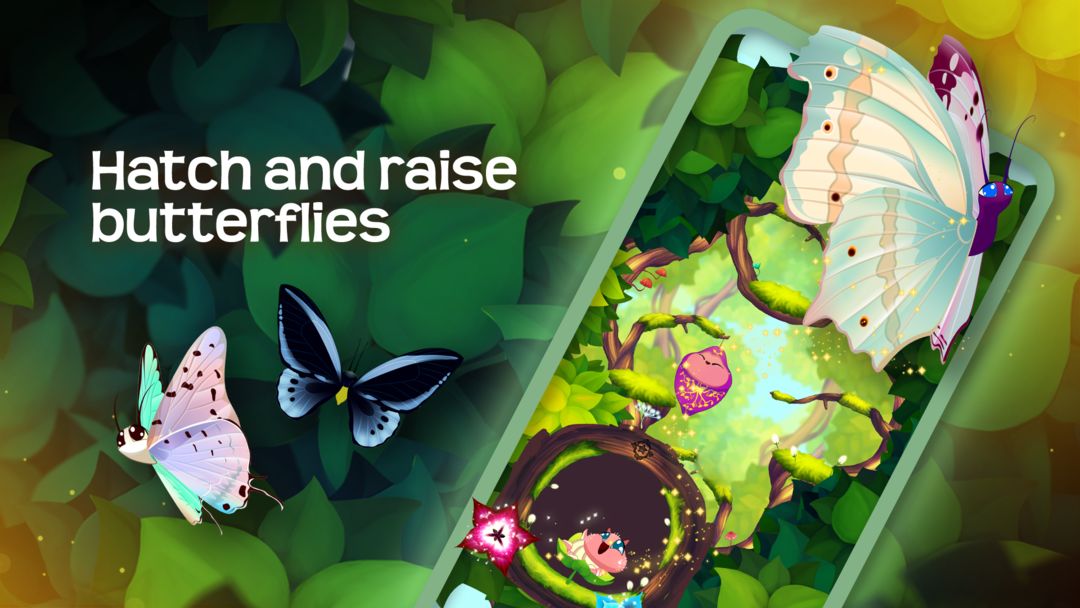 Flutter: Butterfly Sanctuary 게임 스크린 샷