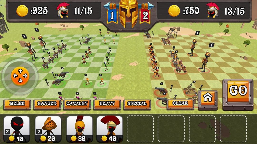 Battle of Rome : War Simulator ภาพหน้าจอเกม