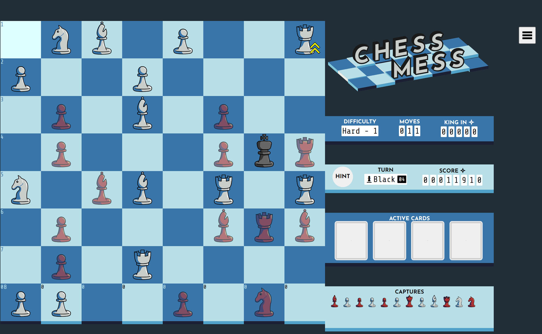 Captura de Tela do Jogo Chess Mess