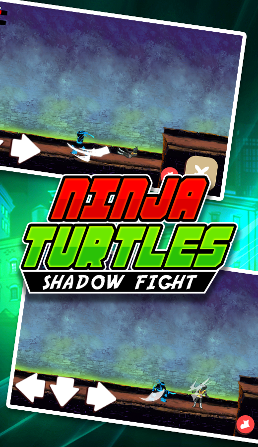 Cuplikan Layar Game The Ninja Shadow Turtle - Battle and Fight